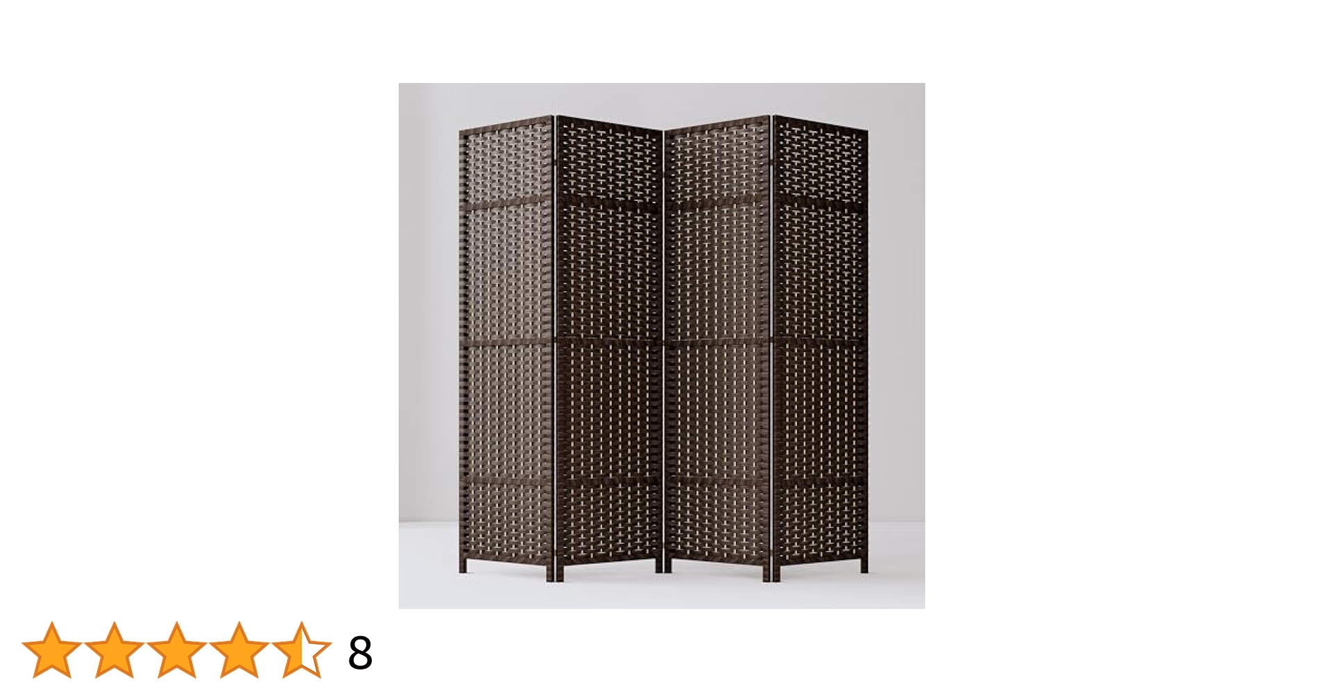Amazon｜パーテーション 間仕切り 4連 幅160.5×奥行2×高さ148cm