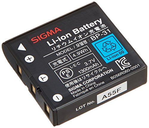 SIGMA リチウムイオンバッテリー BP-31