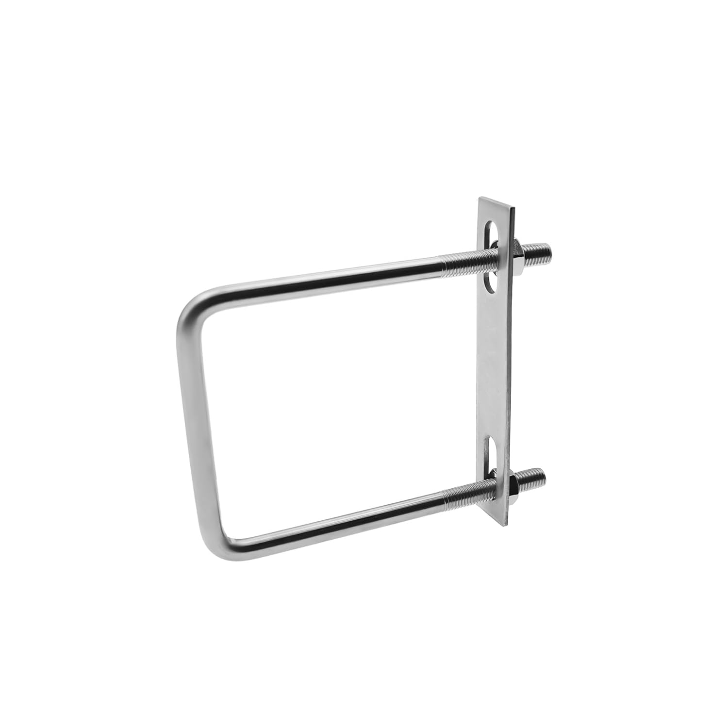 Square U-Bolts,Stainless Steel Square Bend U Bolts,Frame Plate U Shaped Nuts and Bolts for Automobiles Trailers,Ski Boats,or Sailboat Trailers,4 PCS M10*110 * 135