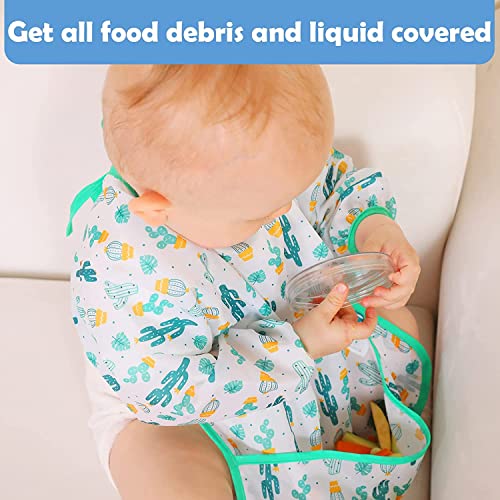 Lictin, bavaglini con maniche lunghe