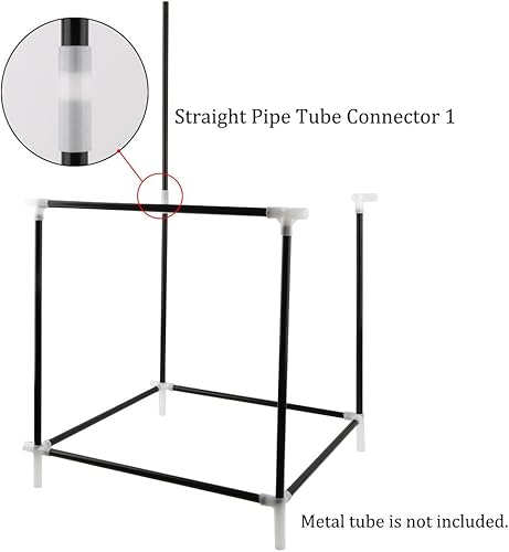 Miniatura 6 de uxcell Juego de conectores de accesorios para zapateros, diámetro interior de 0.512 in para reparación de armario ensamblado, repuesto de piezas, 16