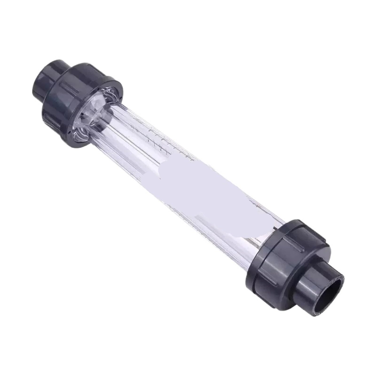 Strumenti di misurazione del misuratore di portata del liquido del rotametro 'acqua a tubo di plastica for misuratore di portata della luce chimica LZS-15 25-250L / H(DN50,Glue laminate)