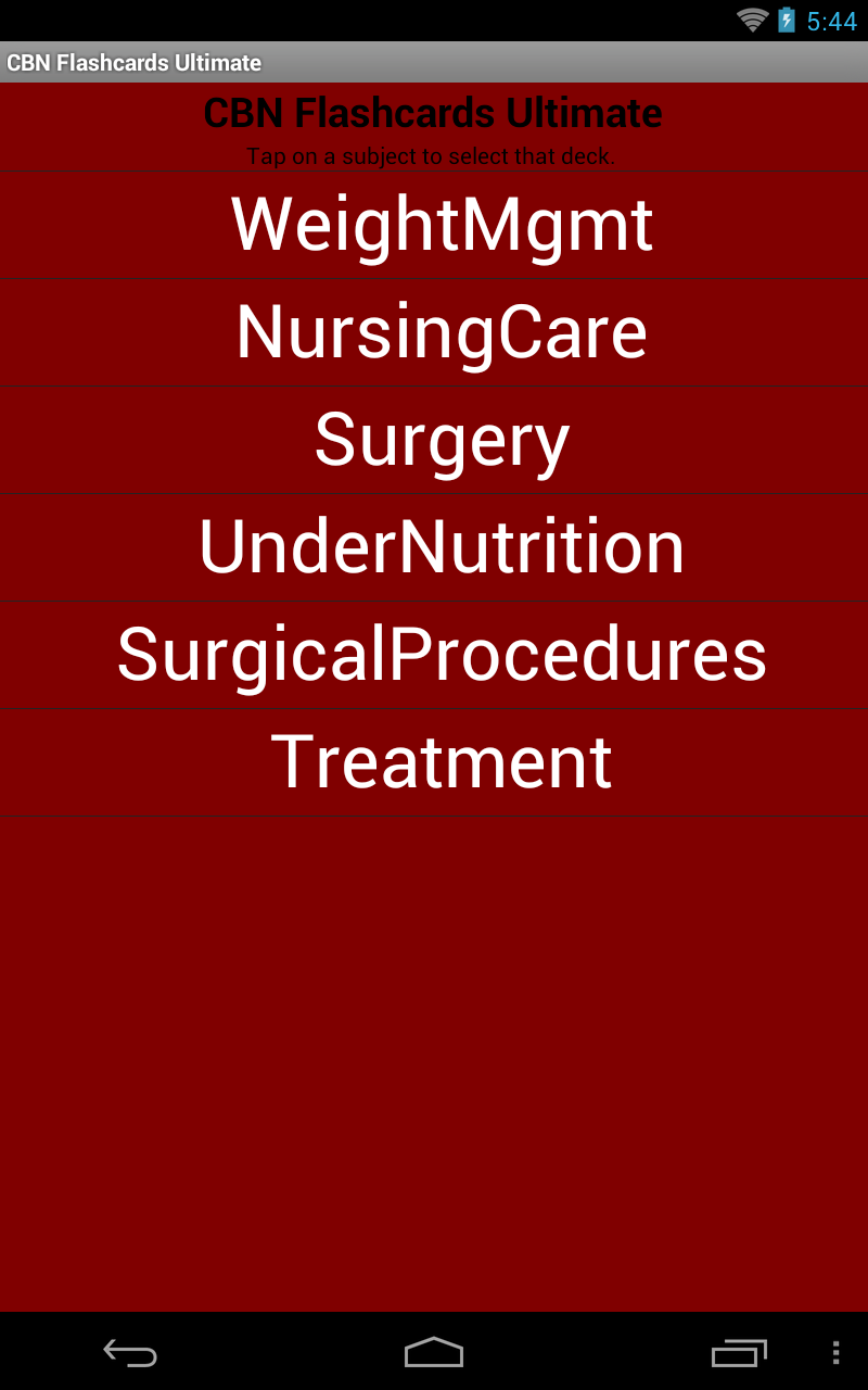 CBN Flashcards Ultimate - App on Amazon Appstore