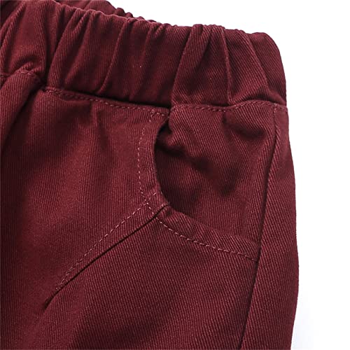 Toddler Casual Shorts Elastic Waist Kids Boys Running Sports Gym Cycling Shorts Pockets Elastic Waist4