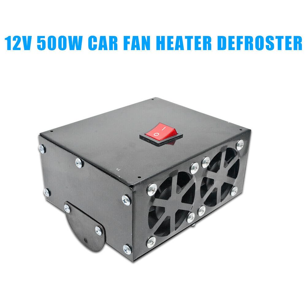 Désembuage de pare-brise à chauffage rapide 12 V/24 V Désembuage Désembuage à faible bruit givre neige brouillard machine