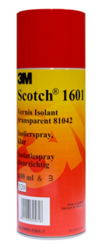 3 M 1602 Scotch aislante Laca, 400 ml, color rojo