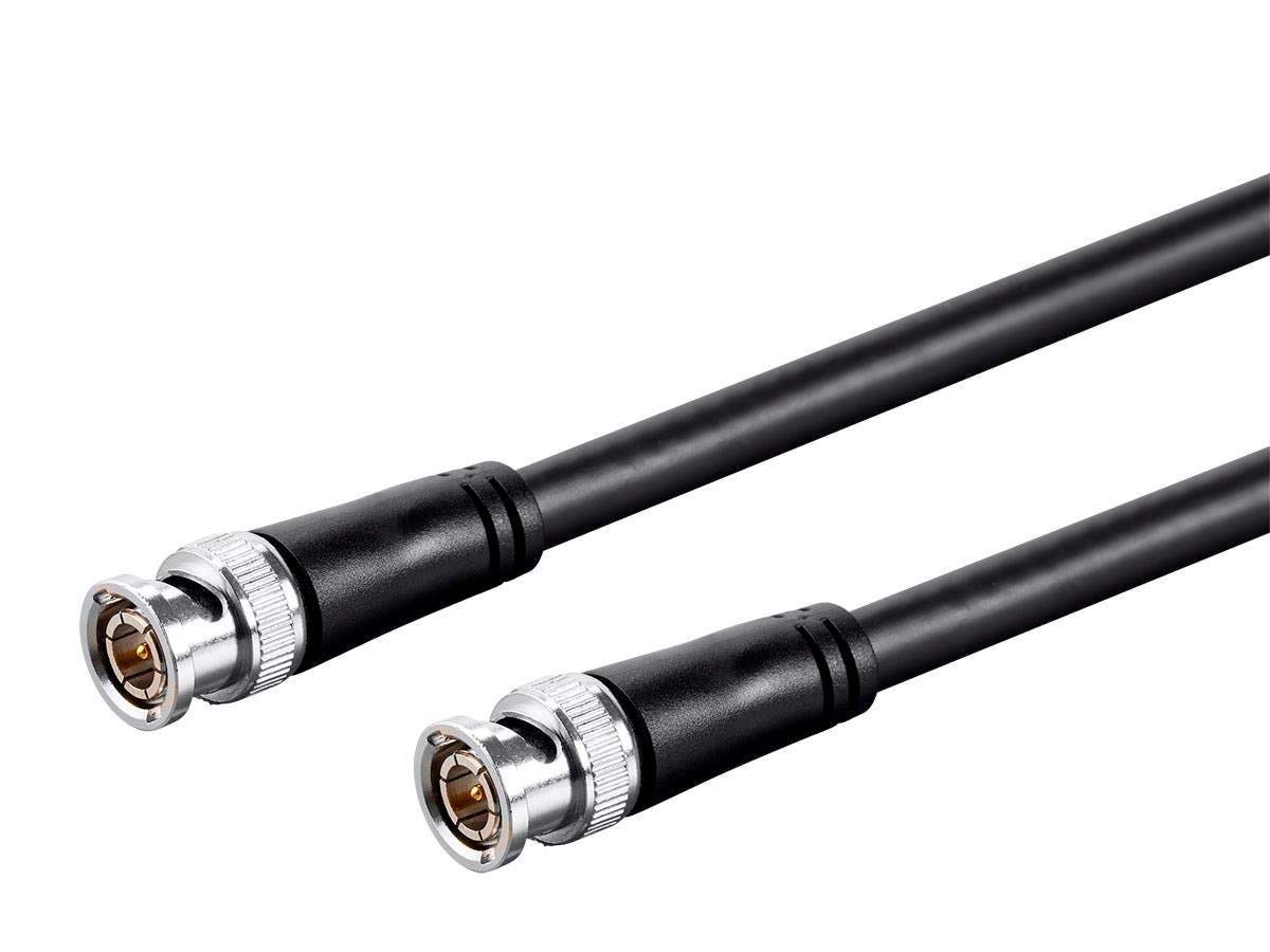 Monoprice SDI BNC Cable - 10ft 12Gbps Viper Series For 4K Video Transmission