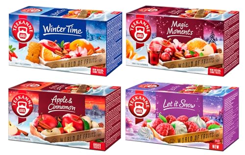 Jarra de té de invierno, colección «Fairy Tale», 180 g, juego de 4 x 20 bolsas (DEKOND Gift) Jarra de té de invierno, colección «Fairy Tale», 180 g, juego de 4 x 20 bolsas (DEKOND Gift)