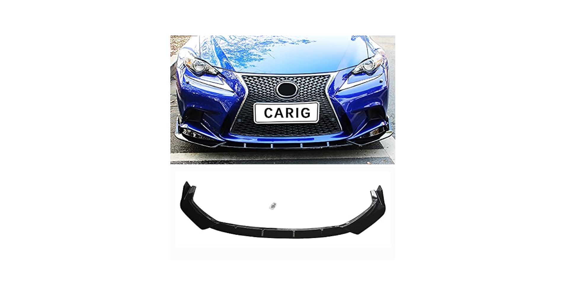 Amazon | CARIG フロントスポイラー 2014-2016 レクサス IS250