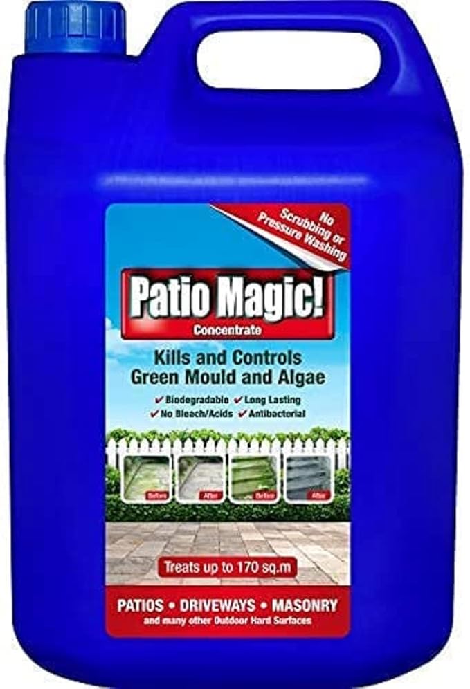 Patio Magic! 16492 Concentrate Ideal for Patios, Paths and Driveways