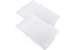 Attractive 2-Piece Melamine Serving Platters