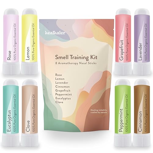 Smell Training Kit Restore Sense of Smell and Taste 8 Unique Scents Made in The USA