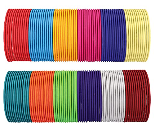 Image of NMII Stylish Multi colour Metal Bangles set for women and Girls with Zari and Cutting Design | Fancy Multicolour Bangles for women | Metal Chudi Set For Women | Women's Bangles