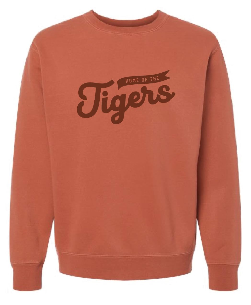 Bowlerstore Products Home of The Tigers Unisex Crewneck - Amber XX-Large