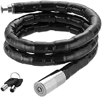 Cadeado Para Moto Bicicleta Bike Capacete Portão Porta Corrente Segurança Antifurto Trava Grossa(BL02)