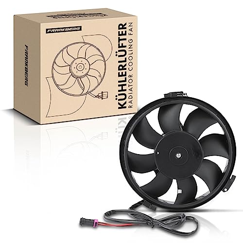 Frankberg Ventilador de refrigeración del motor 280 mm compatible con A4 8D2 B5 1.6L-2.8L 1994-2000 P.a.s.s.a.t 3B2 3B3 1.6L-2.8L 1996-2005 Replace# 97VW15150DA