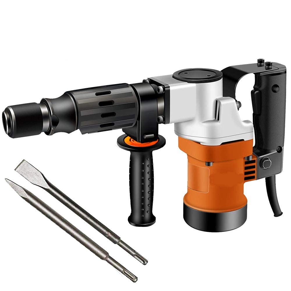 ELITE Impact Demolition Concrete Breaker Rotary Hammer Drill 5Kg Electric Power Tool 220V 900W Electric Machine (Colours As Per Availability), Green