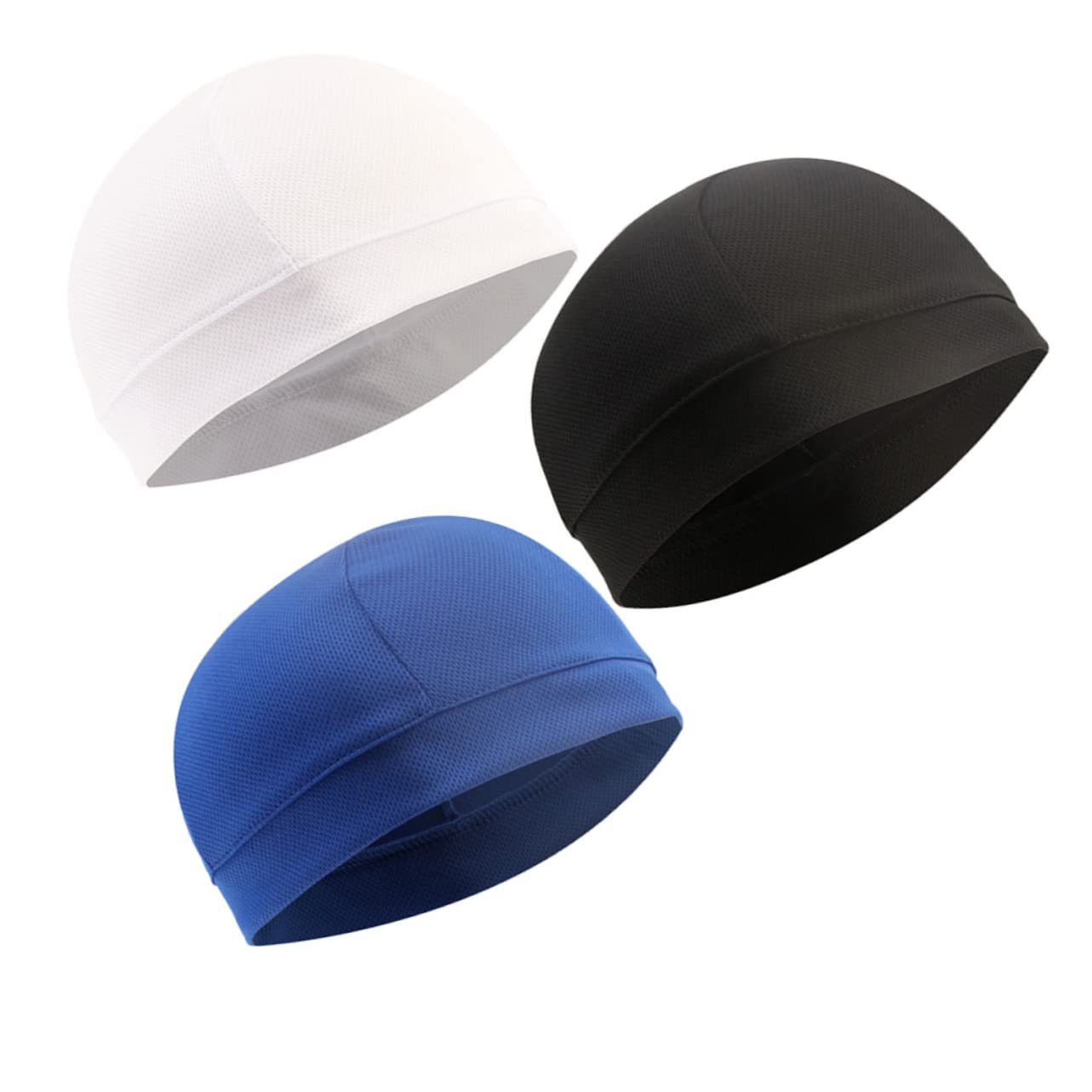 VANZACK 3pcs Cycling Cap Liner Windproof Sun Protection Hood Neck Gaiter Mask Quick Dry Liner Sports Headwear Black