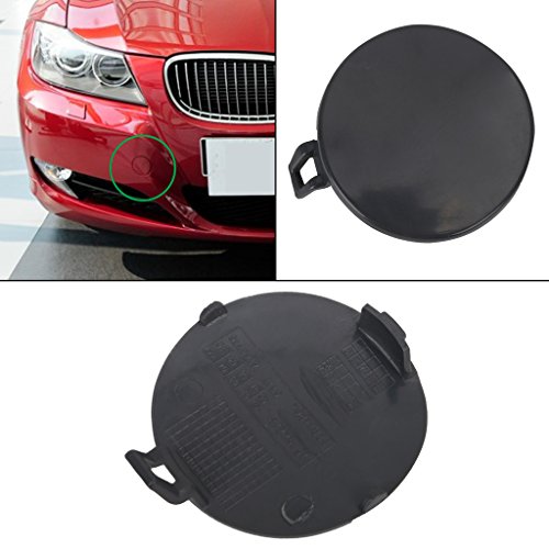 Jade Onlines Front Bumper Tow Hook Cover For Bmw E90 328I 335D 335I E91 2009-2011 Car Tow Hook Eye Hole Cover Plug #TOP4