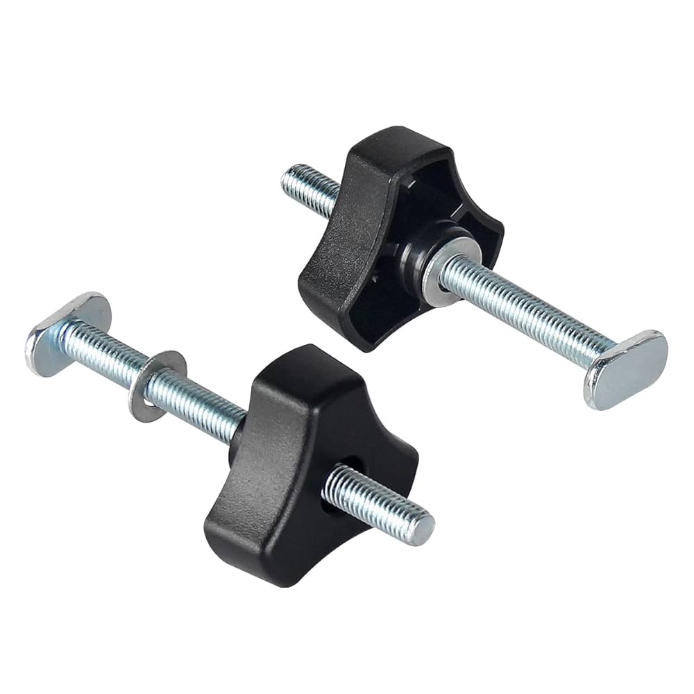 JCFANTS T Track Knob Kit, Set Of 6T Track Bolts, Iter T-track Jig And