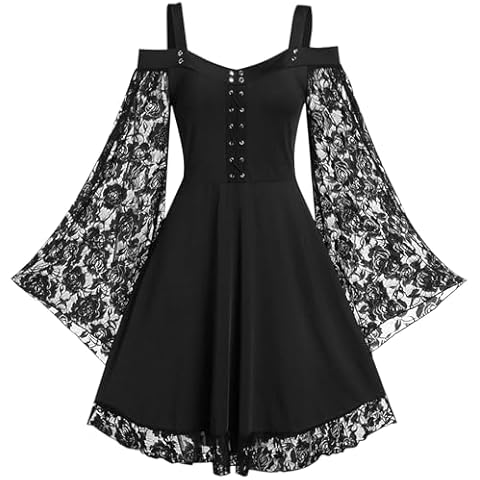 Robe gothique LATH.PIN en dentelle Cover