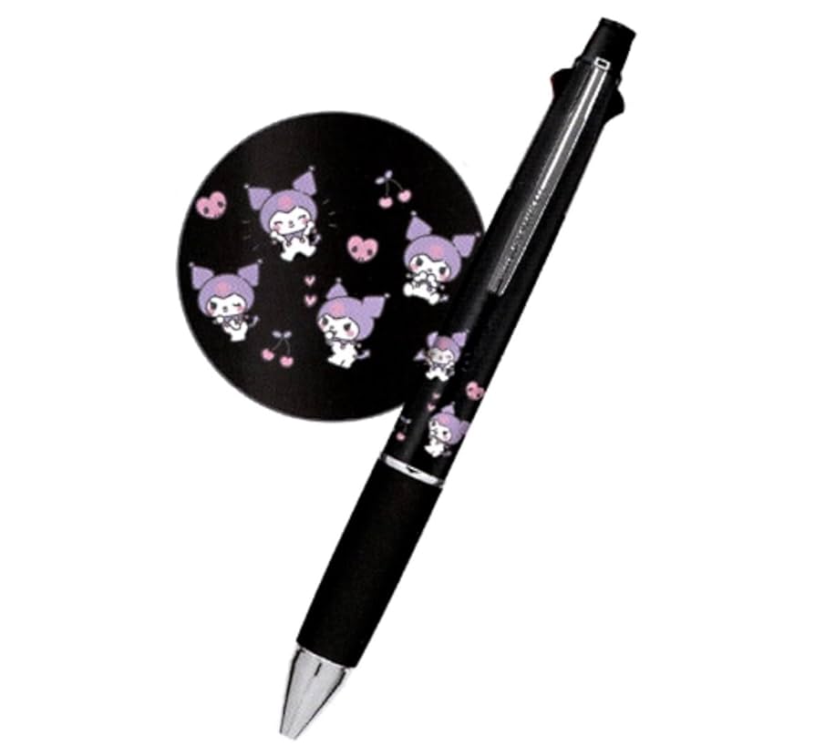 ジェットストリーム4&1限定　SANRIOサンリオ　クロミ シャープペン＆黒赤青緑4色ボールペン ジェットストリーム4＆1