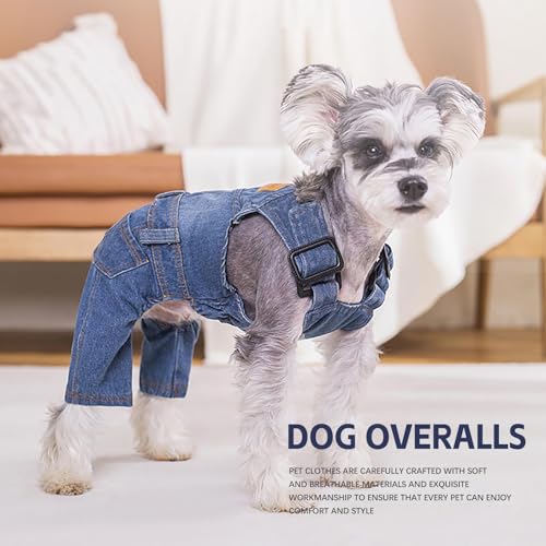 Pantalones Jeans para Perros Pequeños y Medianos miniatura 6