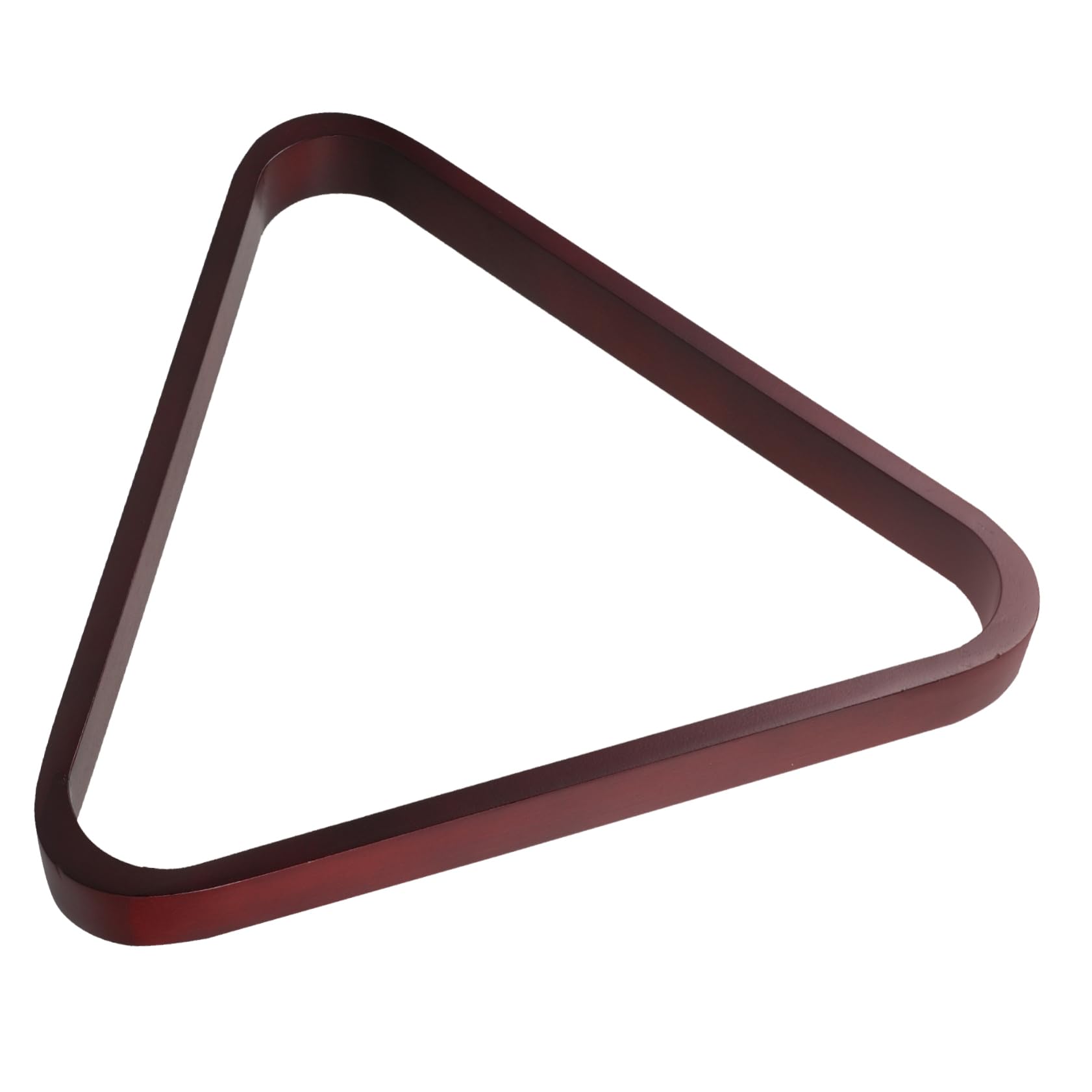 GOOHOCHY Billiards Ball Triangle Rack 57.2mm Solid Wood Construction Triangle Ball Holder Pool Table Supplies