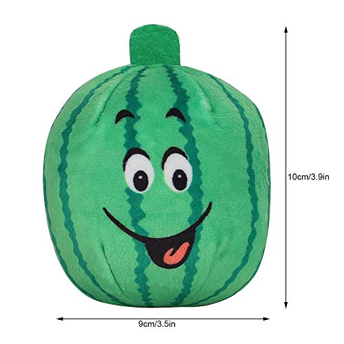 Set de 4 Juguetes de Peluche para Mascotas Sandía miniatura 2