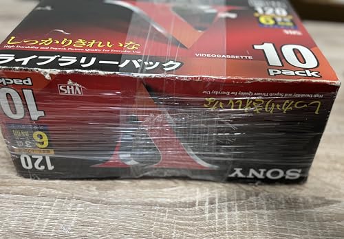 VHSビデオカセットテープ　10P Amazon | SONY 録画用VHSビデオカセットテープ 120分 10巻