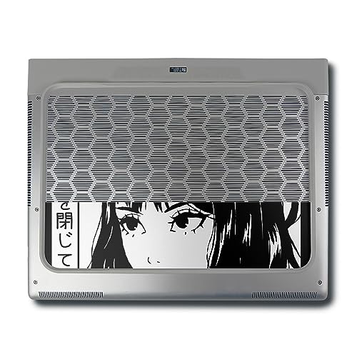 Image of MightySkins Skin Compatible with Alienware X16 R1 (2023) Full Wrap Kit - Close Your Eyes | Protective, Durable, and Unique Vinyl Decal wrap Cover | Easy to Apply & Change Styles | Made in The USA