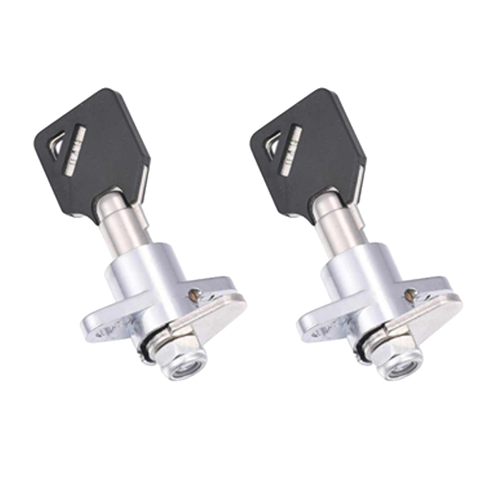 TCMI 2 Keys Hard Saddlebag Locks Fits for Harley Davidson Touring Electra Street Glide Road King Glide 1993-2013