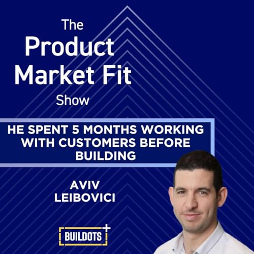 He spent 5 months working with customers before building—then grew to $10s of millions ARR. | Aviv Leibovici, co-founder of Buildots Podcast Por arte de portada