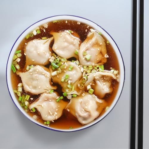 4 Stück Emaille SchüSsel Weiß - Tiefe Suppenschalen FüR Salate, Snacks Und Ramen - SpüLmaschinengeeignet Und Langlebig FüR Zuhause Und Partys 20 x 6CM