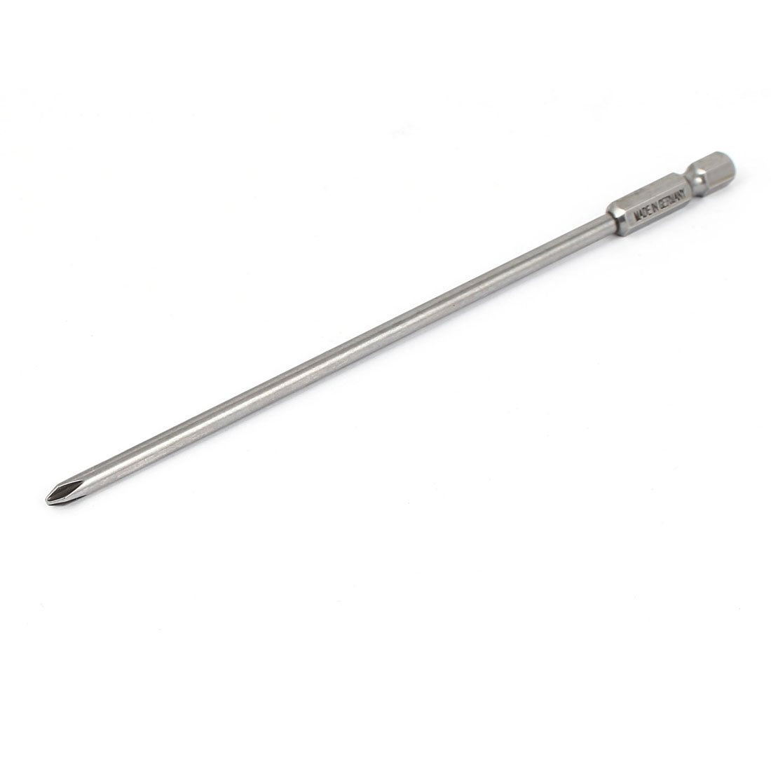 Uxcell Silver/Gray Sourcingmap 150Mm Long Hex Shank 4Mm Tip Ph1 Magnetic Phillips Screwdriver Bit