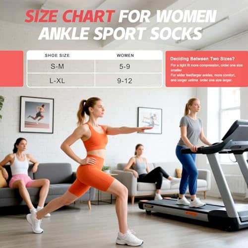Cushioned Compression Socks for Women 7 Pairs,Ankle Running Socks with Heel Tab, Anti-Blister Low Cut Athletic Socks2