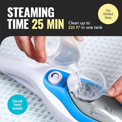 Pursteam World'S Best Steamers PUR010006N Pursteam 10-In-1 Steam Mop, Floor Steamer With Detachable Handheld Steam Cleaner thumb #5