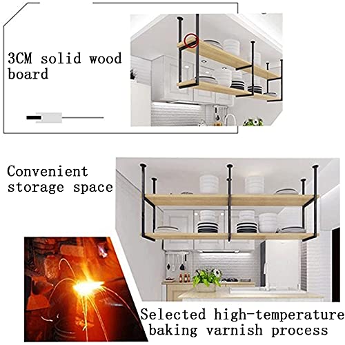Scaffale da soffitto per vino, libreria sospesa, mensole galleggianti per bar, camera da letto, cucina, supporto per piante da parete
