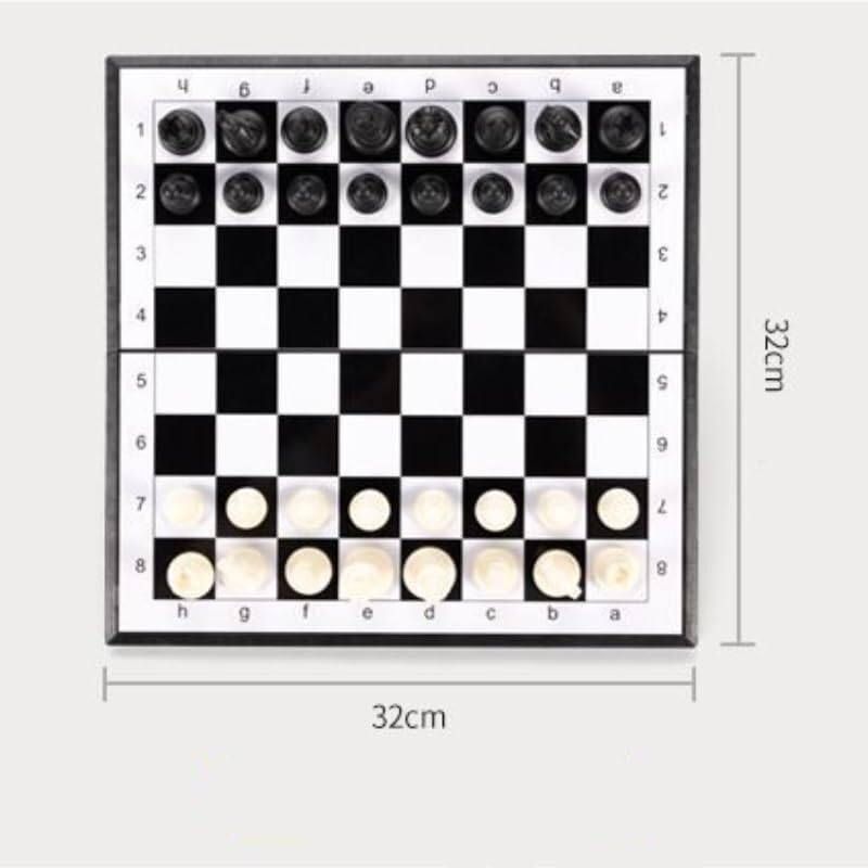 Échecs Jeu d'échecs de Voyage magnétique avec échiquier Pliant