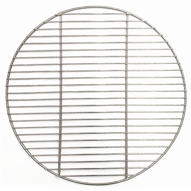 Parrilla redonda de acero inoxidable 304 para barbacoa, redes para asar en casa, herramienta para parrilla de tocino, redes de hierro, accesorios para barbacoa, rejilla antiadherente para barbacoa