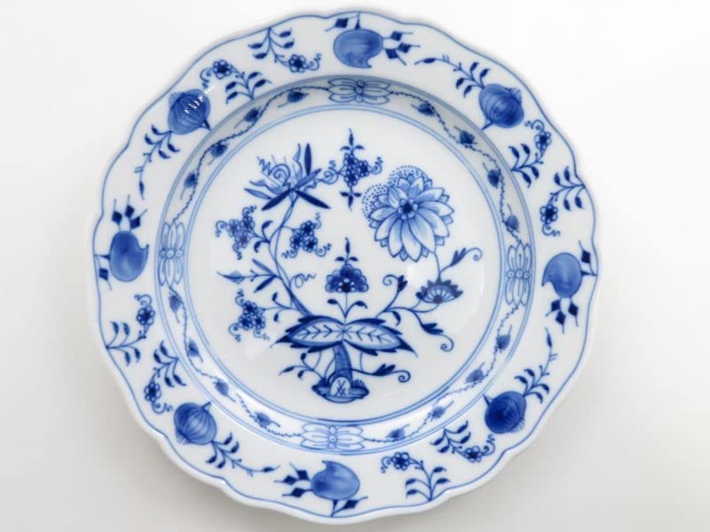 Amazon.co.jp: マイセン プレート□ブルーオニオン ディナー