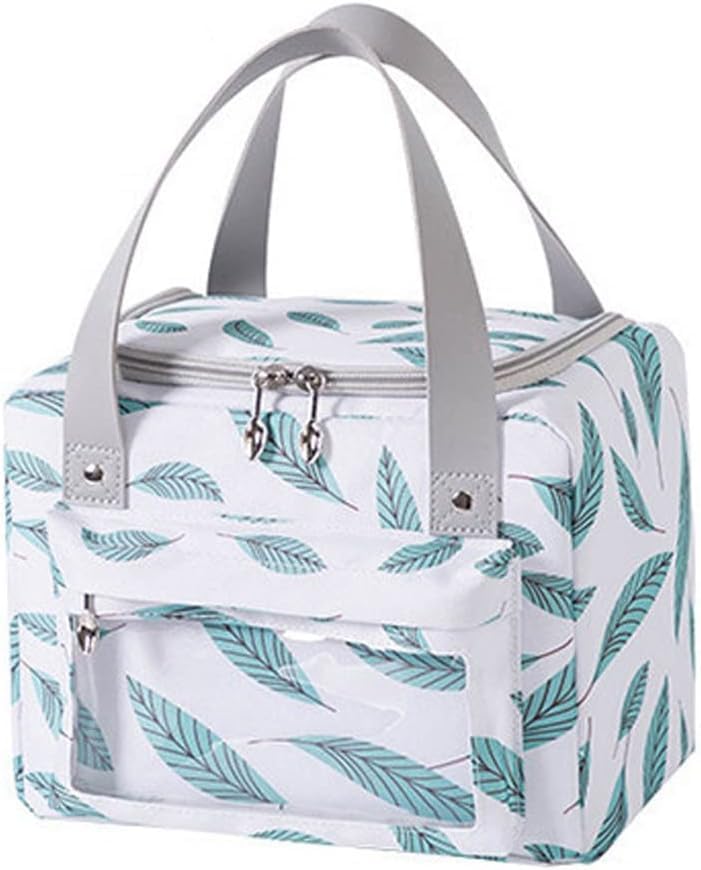 AASAISH Multipurpose Insulated Lunch Bags for Women/Men Reusable Lightweight Work Food Prep Lunch Bags for Picnic/Travel Multicolor – 1 Unit (White)