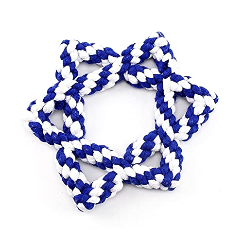 Midlee Star of David 6.5' Rope Dog Toy