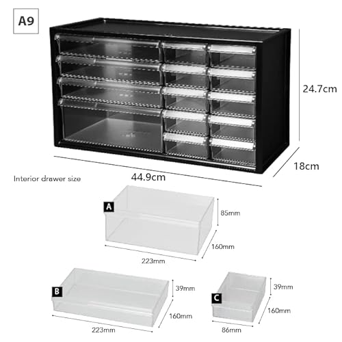 Livinbox 14 Cassettiera Cassetti Portaoggetti