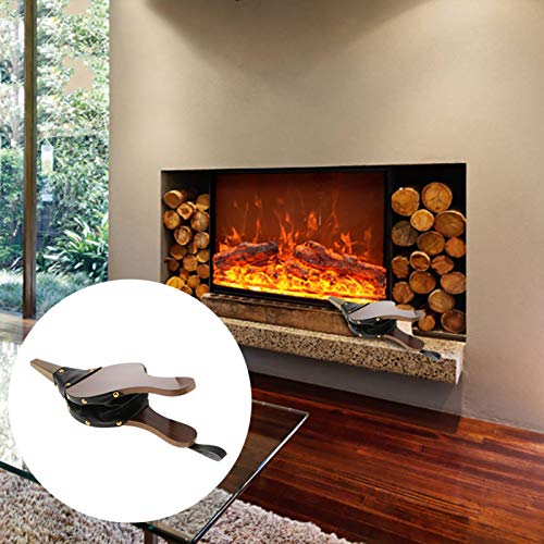 Soffiatore a soffietto per camino, in legno, per