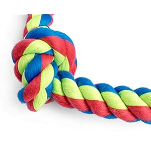 Toyz Triple Knot Rope Dog Toy Small  Cucciolini Doodles Toyz triple knot rope dog toy small   cucciolini doodles