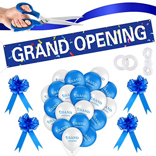 Image of Mixweer Grand Opening Ribbon Cutting Ceremony Kit, Blue