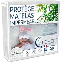 CubreColchónes Para Chinches Protege colchón de 60 x 120 camas Bebe Fibra de Bambú Oeko-Tex, Alese 100% impermeable, protector de colchón de 30 cm, ultra suave, cubrecolchón antiácaro chinche de cama – Calidad Hotelería