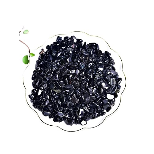 Natural Black Obsidian Tumbled Chips...