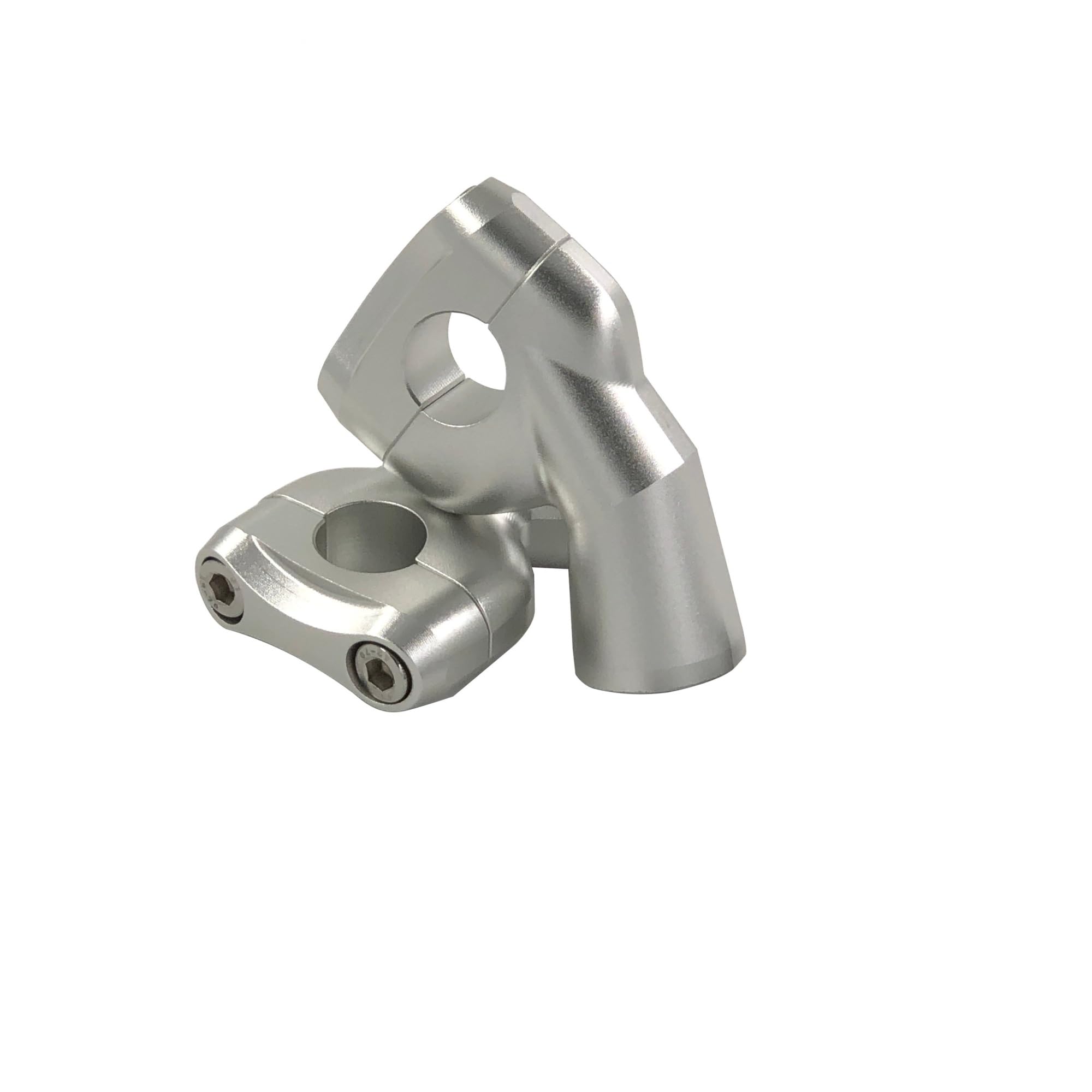 Kit Rialzo Manubrio Per Triumph Bonneville T100/T120 (2016-2019) - Morsetti In Alluminio, Migliora Il Comfort Di Guida